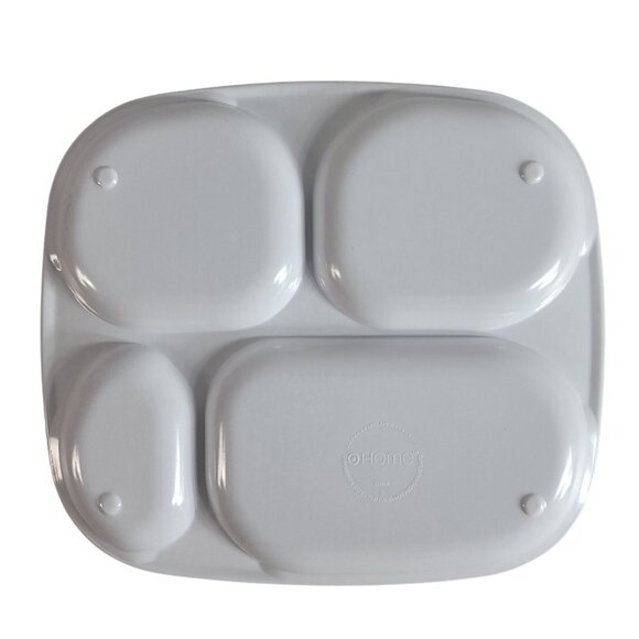 Target Home Melamine Divided Plates Set of 4 Animals Fish Dino Ocean BPA Free - Picture 7 of 13